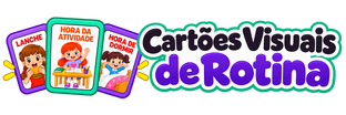 Cartões Visuais de Rotina